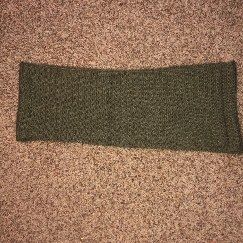 forest green infinity scarf
